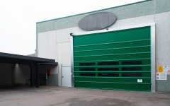 Porta rapida ad impacchettamento automatico E13 colore verde